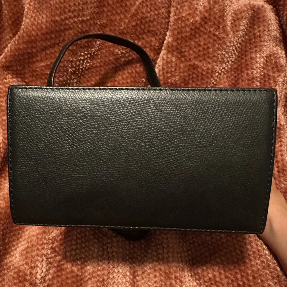 MCM Mini Heritage Satchel | Vintage | Black | Gold | Top Handle | Kelly - Picture 8 of 16